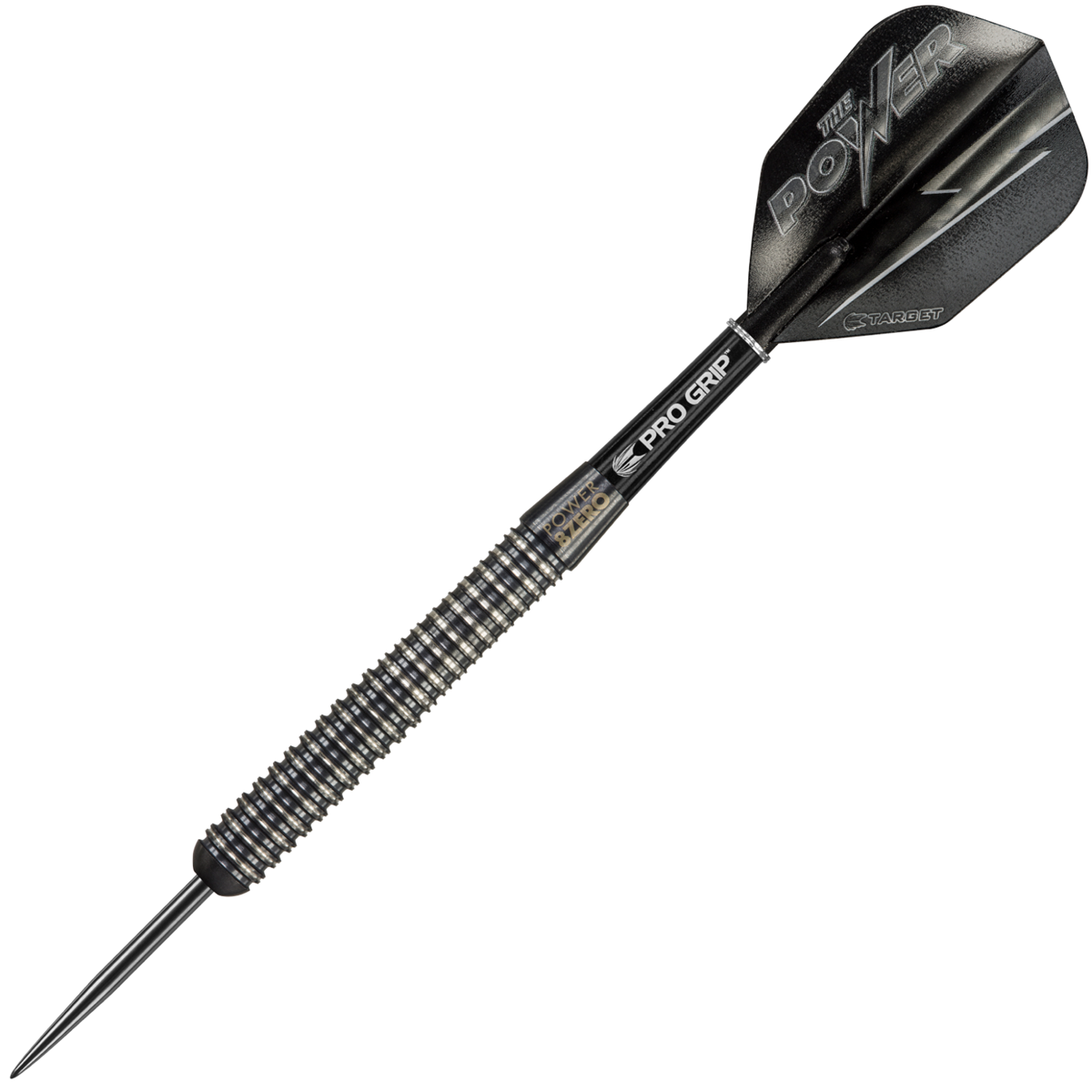 Target Darts Phil Taylor Power 8Zero Black Titanium 80% Tungsten 25 grams